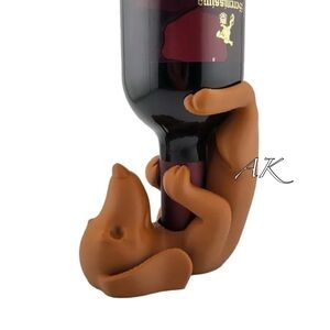 Dachshund Wine Bottle Holder 🐾 Doxie Wiener